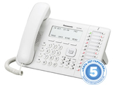 Системный телефон Panasonic KX-DT546RUW (белый)