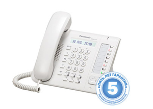 Системный телефон Panasonic KX-DT521RUW (белый)