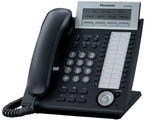 Системный телефон Panasonic KX-DT343 (черный) Б/У